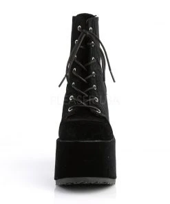 Gothic Boots Demonia CAMEL-203 Boots Velvet