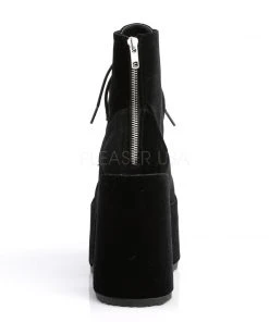 Gothic Boots Demonia CAMEL-203 Boots Velvet