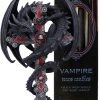 Nemesis Now Anne Stokes Gothic Guardian Candle Holder + Free Vampire Tears Candles 1 Nemesis Now Anne Stokes Gothic Guardian Candle Holder + Free Vampire Tears Candles