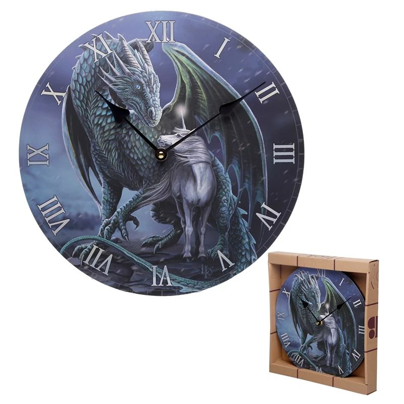 Puckator Lisa Parker Protector Dragon And Unicorn Clock All Homeware 4 Puckator Lisa Parker Protector Dragon And Unicorn Clock All Homeware