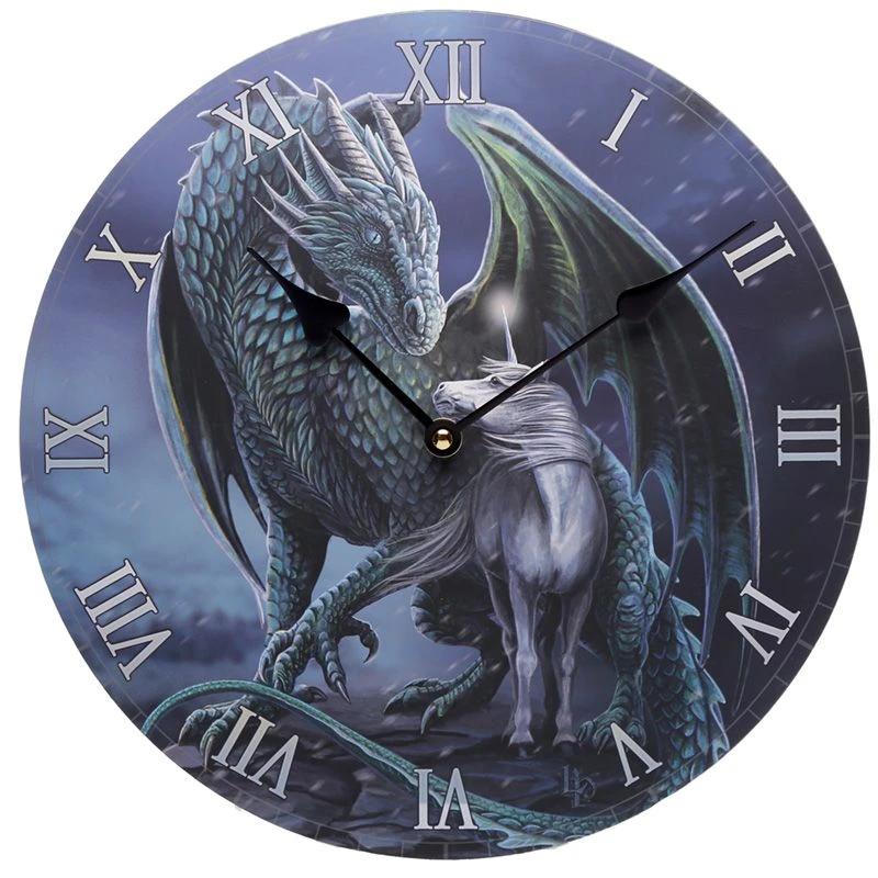 Puckator Lisa Parker Protector Dragon And Unicorn Clock All Homeware 8 Puckator Lisa Parker Protector Dragon And Unicorn Clock All Homeware