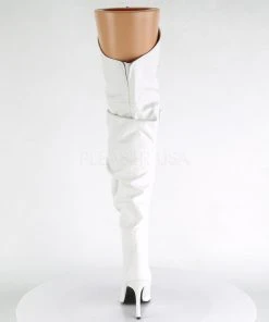 Pleaser CLASSIQUE 3011 Boots White Ladies Fetish Boots