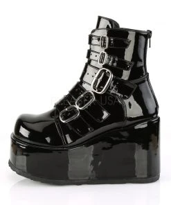 Gothic Boots Demonia CONCORD-57 Boots Black