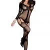 Bodystockings Livia Corsetti Corra Bodystocking Black