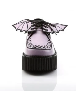 Gothic Boots Demonia CREEPER-205 Shoes Lavender