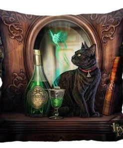 Puckator Lisa Parker Absinthe Cat Cushion