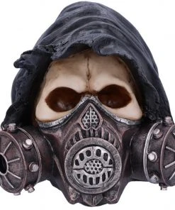 Nemesis Now Catch Your Breath Steampunk Skull
