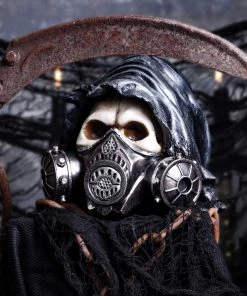 Nemesis Now Catch Your Breath Steampunk Skull