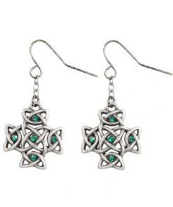 Mystica Celtic Cross Earrings All Jewellery