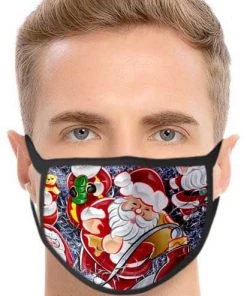 Christmas Face Masks Christmas Face Mask Santa