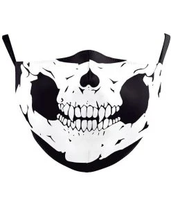 Something Different Face Masks Classic Skull Reusable Face Mask