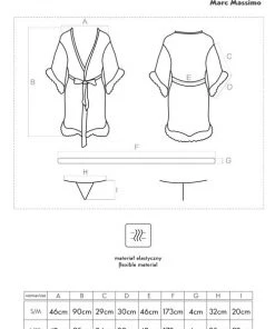 Chemises, Nightwear CoFashion Emigdiani Dressing Gown