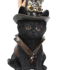 Nemesis Now Steampunk Homeware Cogsmiths Steampunk Cat
