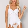 Corsetti White Alazne Corset Set