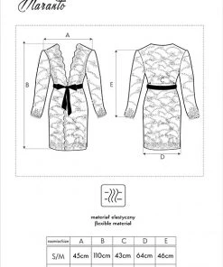 Chemises, Nightwear Corsetti Mostina Dressing Gown