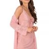 Chemises, Nightwear Corsetti Myardis Pink Gown And Chemise Set 2 Chemises, Nightwear Corsetti Myardis Pink Gown And Chemise Set