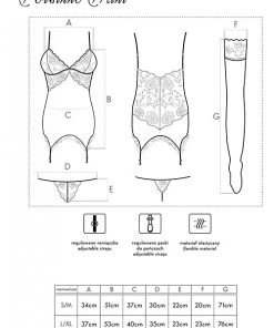 Corsetti Mint Persinne Lingerie Set Lingerie Corsets