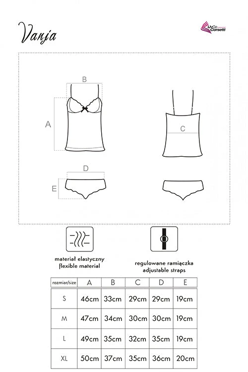 Chemises, Nightwear Corsetti Vanja Chemise 7 Chemises, Nightwear Corsetti Vanja Chemise