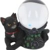 Nemesis Now All Homeware Cosmo Cat Crystal Ball Holder