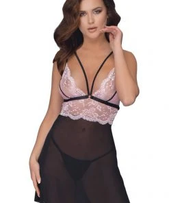 Cottelli Collection Chemises, Nightwear Cottelli Lingerie Babydoll Set