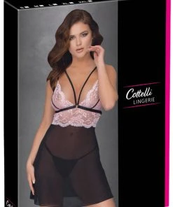 Cottelli Collection Chemises, Nightwear Cottelli Lingerie Babydoll Set 9 Cottelli Collection Chemises, Nightwear Cottelli Lingerie Babydoll Set