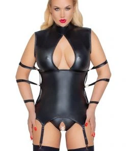 Cottelli Collection Bondage Cottelli Bondage Plus Size Basque