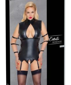 Cottelli Collection Bondage Cottelli Bondage Plus Size Basque