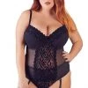 Cottelli Collection Cottelli Curves Basque Plus Size