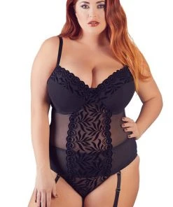 Cottelli Collection Cottelli Curves Basque Plus Size