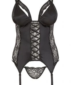 Cottelli Collection Sale Cottelli Curves Plus Size Basque (2XL)