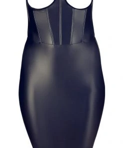 Cottelli Collection Ladies Fetish Clothing Cottelli Curves Open Cup Dress. Large