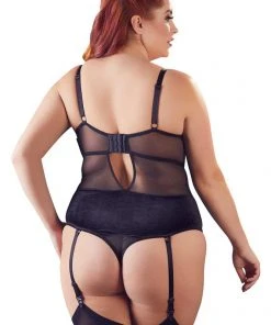 Cottelli Collection Cottelli Curves Plus Size String Body Bodystockings