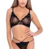 Cottelli Collection Lingerie Sets Cottelli Lingerie Bra And Rio String Set