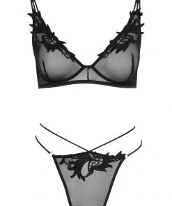 Cottelli Collection Lingerie Sets Cottelli Lingerie Bra And Rio String Set