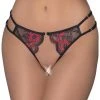 Cottelli Collection Panties And Bras Cottelli Lingerie Black Red Briefs