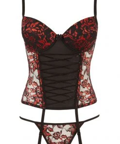 Cottelli Collection Lingerie Corsets Cottelli Lingerie Corsage Set