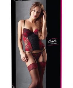 Cottelli Collection Lingerie Corsets Cottelli Lingerie Corsage Set