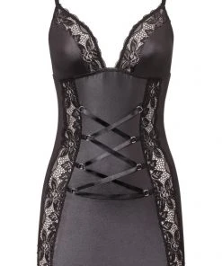 Cottelli Collection Cottelli Lingerie Dress Black