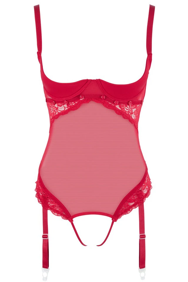 Cottelli Collection Cottelli Lingerie Red String Body 75C/S, 80B/M Sale 6 Cottelli Collection Cottelli Lingerie Red String Body 75C/S, 80B/M Sale