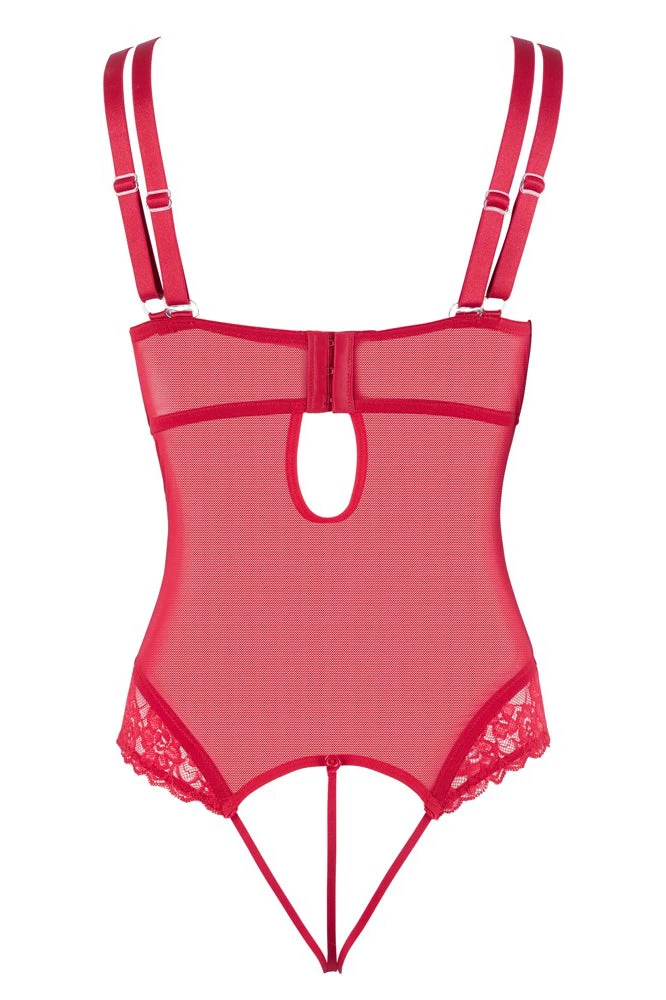 Cottelli Collection Cottelli Lingerie Red String Body 75C/S, 80B/M Sale 9 Cottelli Collection Cottelli Lingerie Red String Body 75C/S, 80B/M Sale