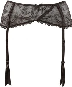 Cottelli Collection Suspenders And Garters Cottelli Lingerie Suspender Belt XL