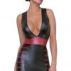 Cottelli Collection Cottelli Party Black Red Dress