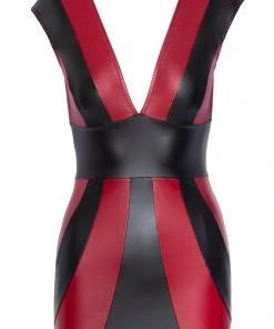 Cottelli Collection Ladies Fetish Clothing Cottelli Party Black Red Dress