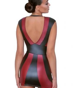 Cottelli Collection Ladies Fetish Clothing Cottelli Party Black Red Dress