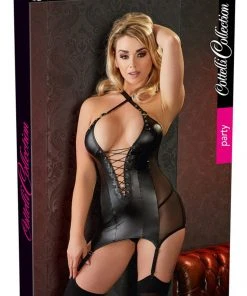 Cottelli Collection Ladies Fetish Clothing Cottelli Party Dress (XL)