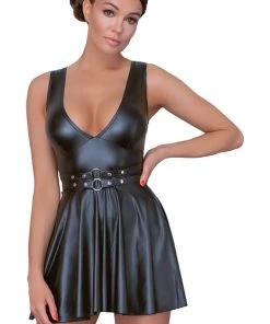 Cottelli Collection Cottelli Party Matte Dress Ladies Fetish Clothing