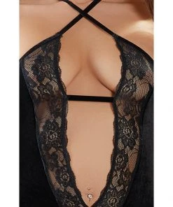 Cottelli Collection Cottelli Party Black Velvet Dress (Small) 10 Cottelli Collection Cottelli Party Black Velvet Dress (Small)