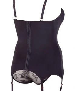 Cottelli Collection Cottelli Curves Plus Size Basque And Briefs (85E/L) (90D/XL) (90F/XL)