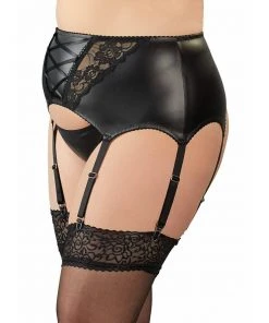Cottelli Collection Panties And Bras Cottelli Plus Size Garter Belt And Pants XL, 3XL, 4XL