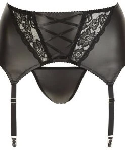 Cottelli Collection Panties And Bras Cottelli Plus Size Garter Belt And Pants XL, 3XL, 4XL